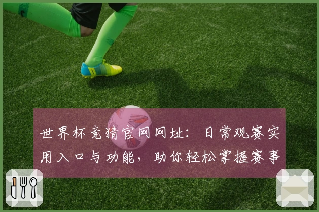 世界杯竞猜官网网址：日常观赛实用入口与功能，助你轻松掌握赛事信息