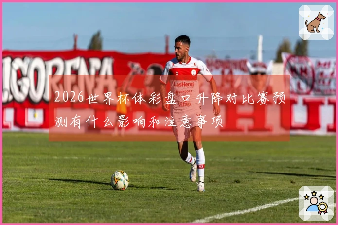 2026世界杯体彩盘口升降对比赛预测有什么影响和注意事项