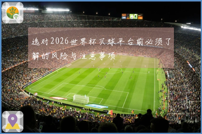 选对2026世界杯买球平台前必须了解的风险与注意事项